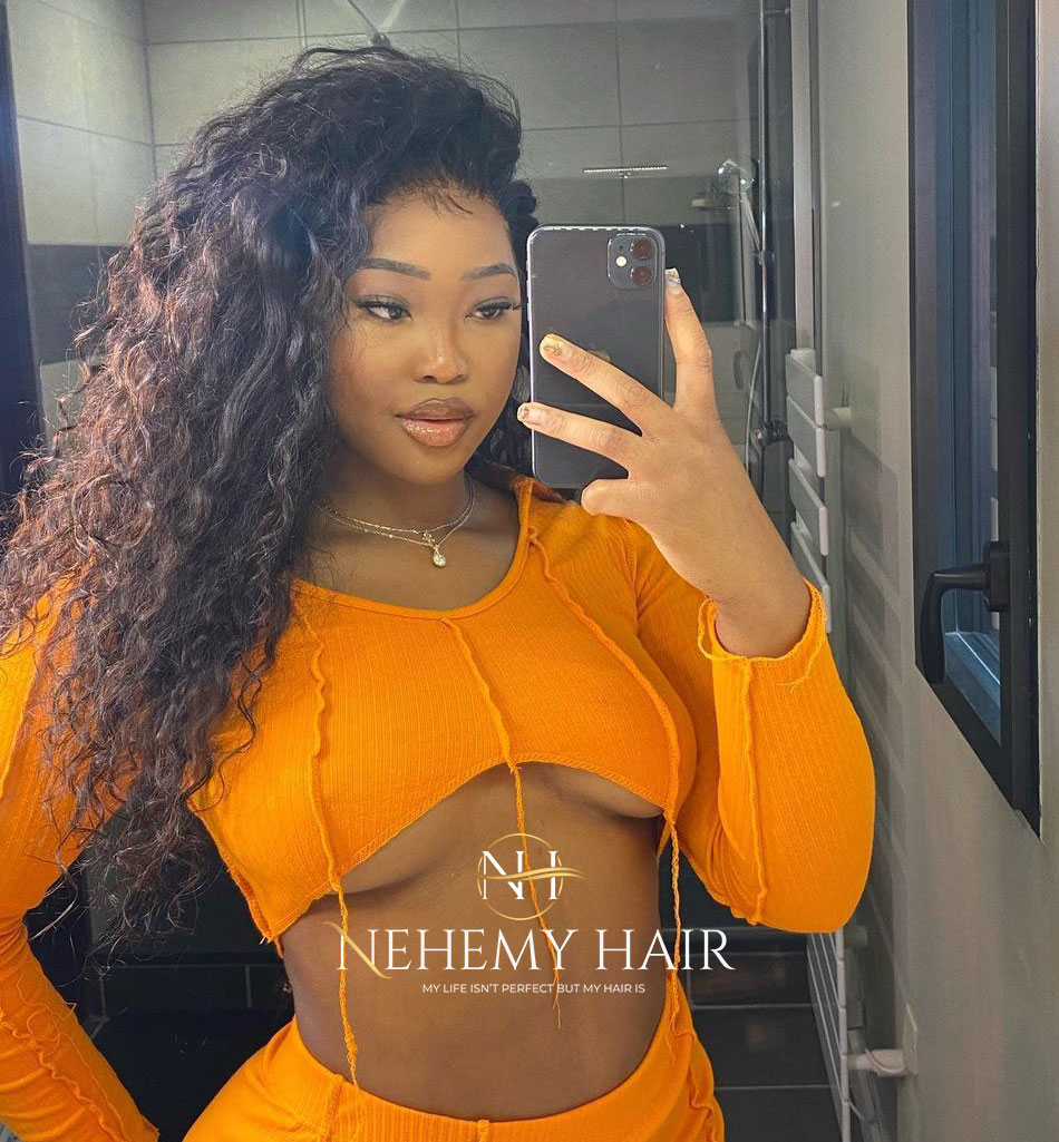 Lace frontale HD Curly – Image 5